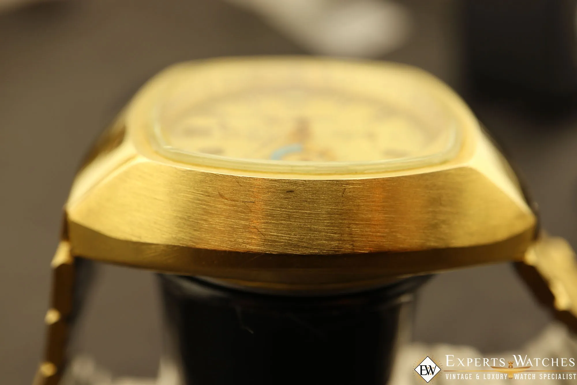 Vintage Omega Jedi 176.005 Chronograph Gold Filled 1972 Cal 1040 Lemania Auto TV