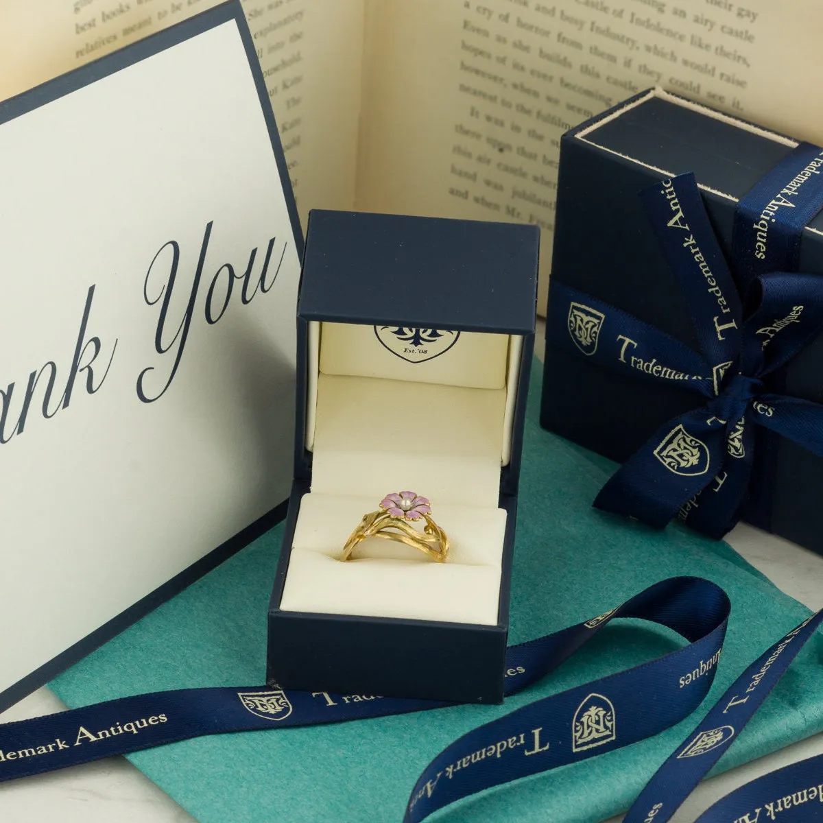Vintage Rabbit Brooch of 14k Gold