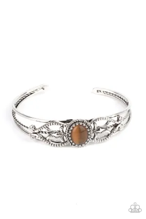 Wait and SEER Brown Paparazzi Bracelet