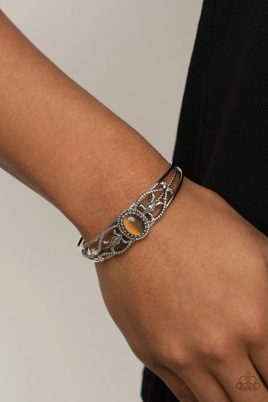 Wait and SEER Brown Paparazzi Bracelet