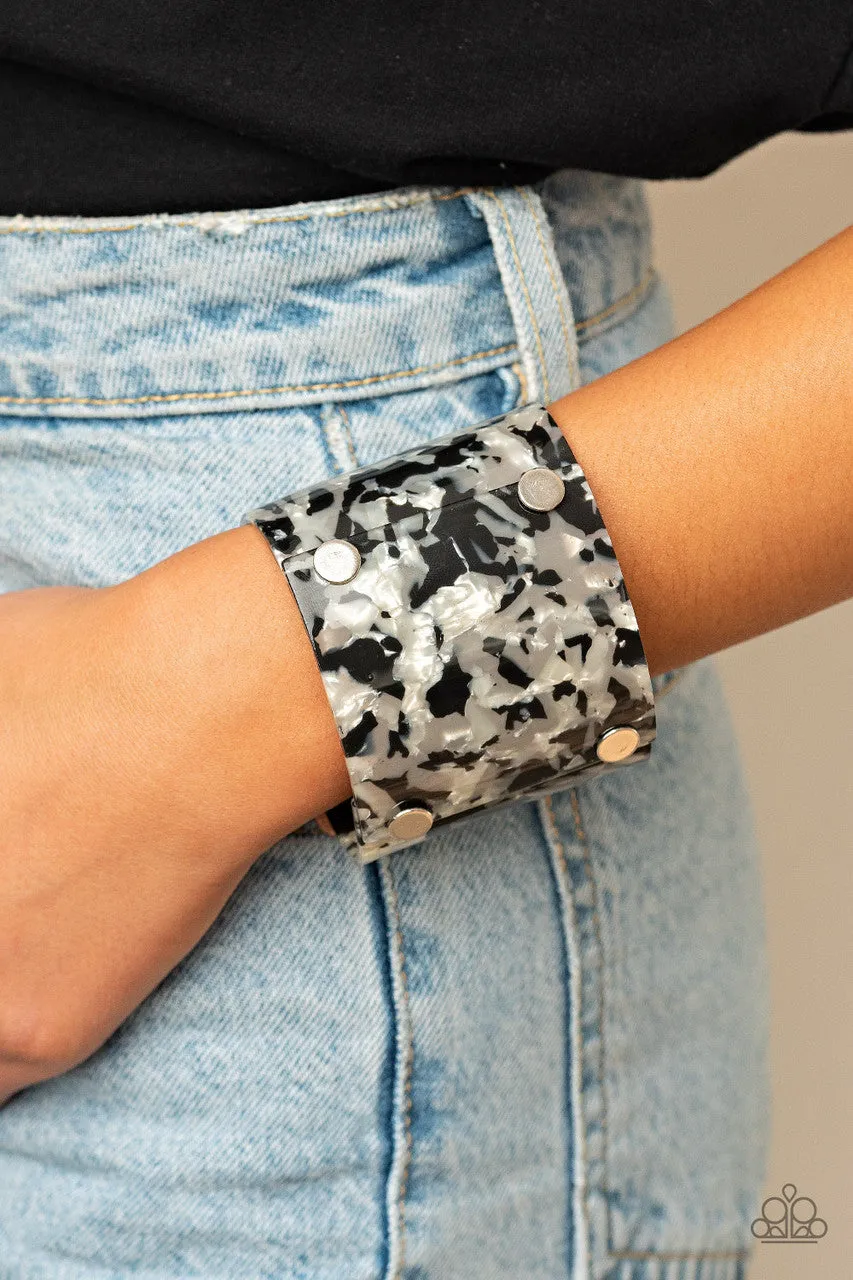 What Are You Waiting FAUX? Silver Paparazzi Bracelet
