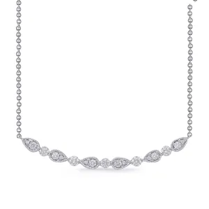 White Gold Diamond Necklace