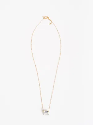 white topaz necklace