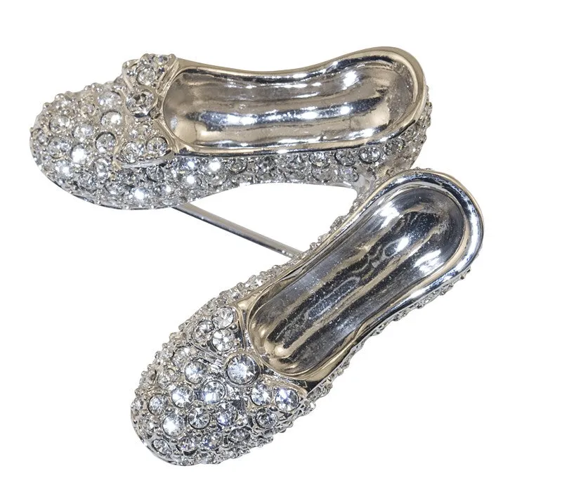 Wizard of Oz Dorothy Crystal Brooch