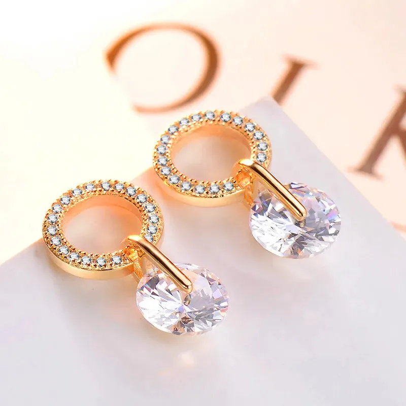 Women's Geometric Drop Earrings