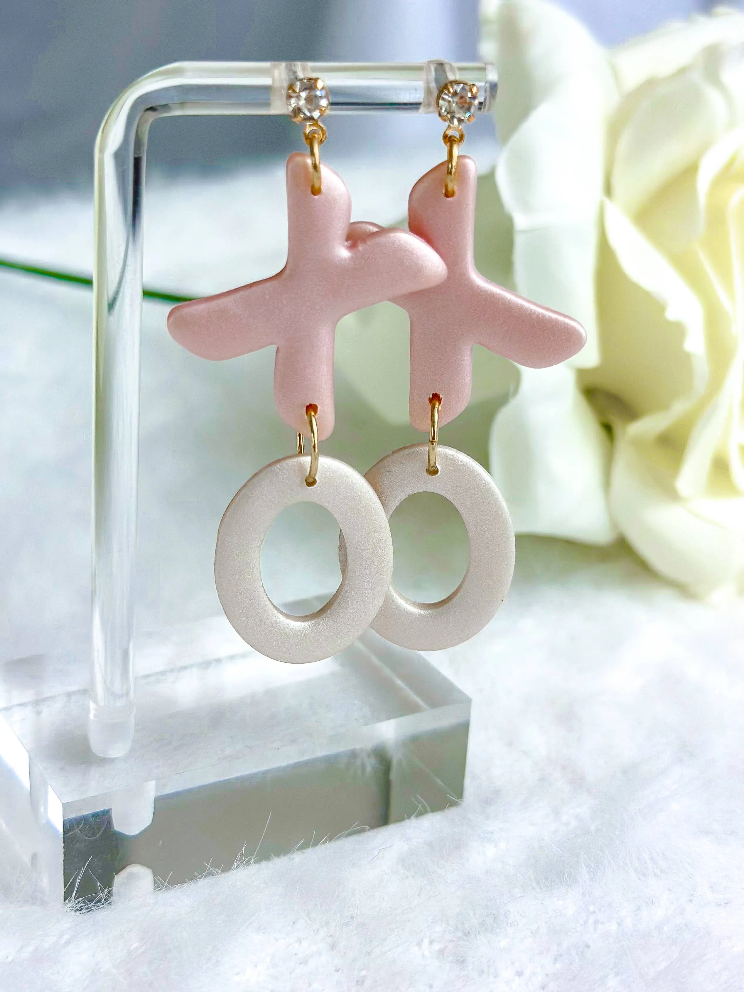 XO Drop Earrings