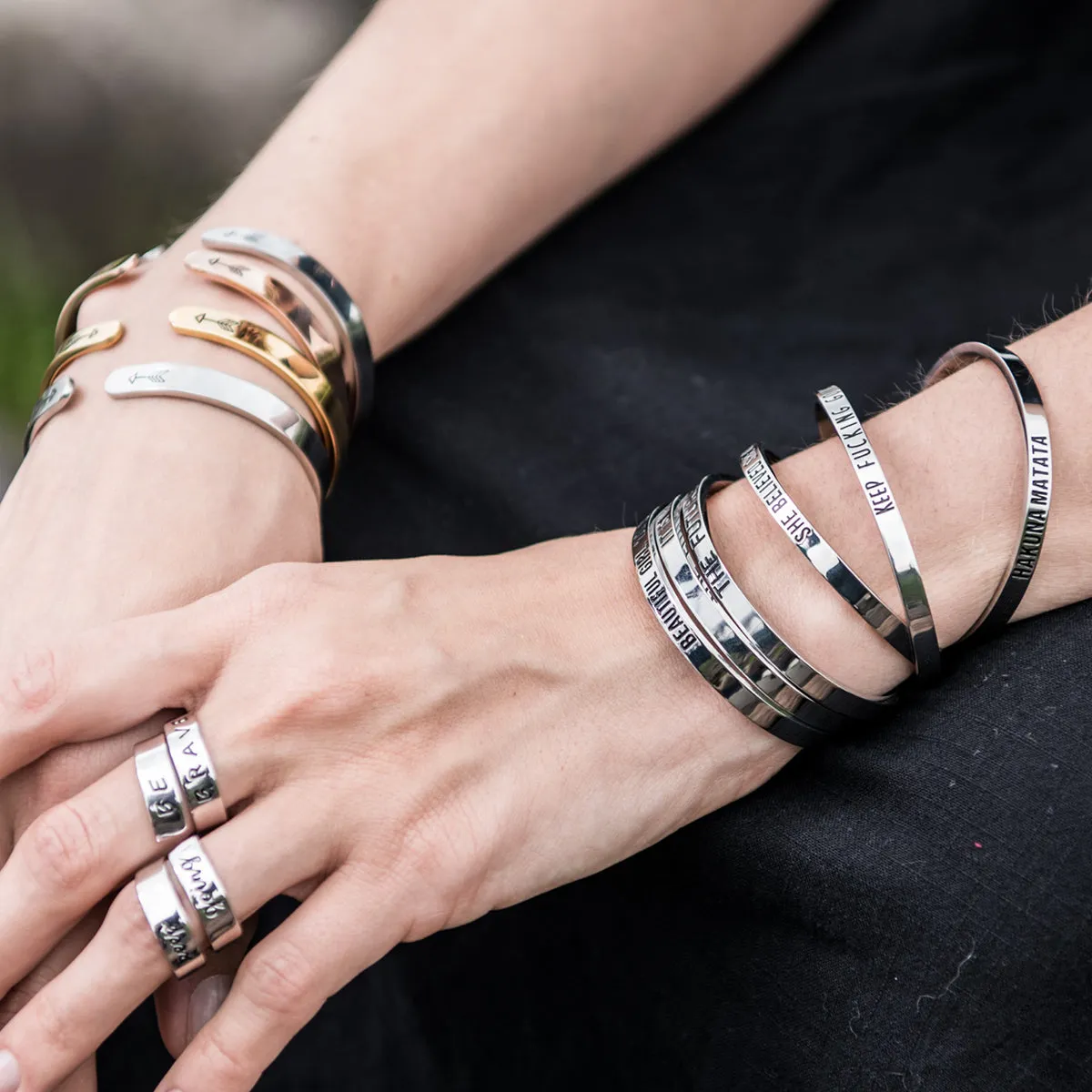 You Are So F**king Loved Inspirational Bracelets