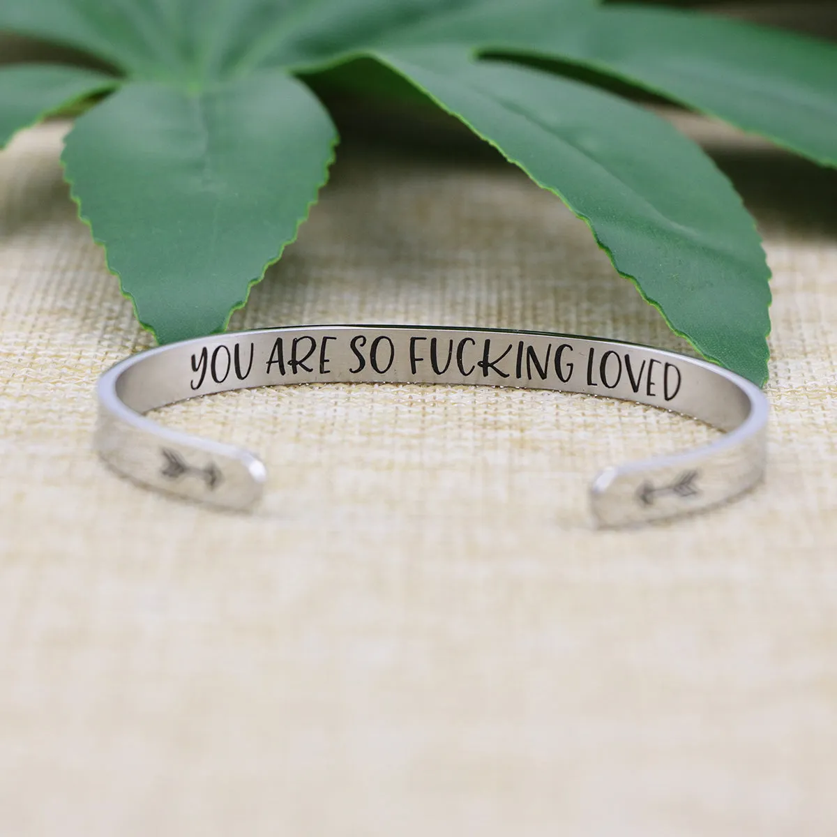You Are So F**king Loved Inspirational Bracelets