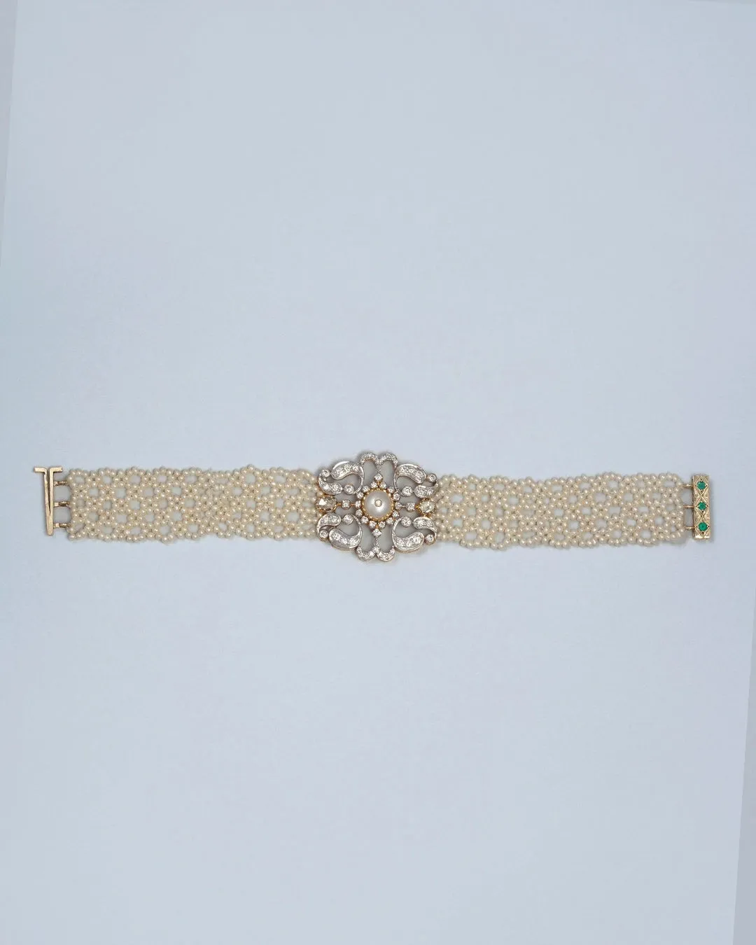 Zia Bracelet and Choker